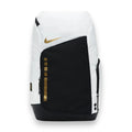NIKE HOOPS ELITE BACKPACK 'White/Black/Metallic Gold'