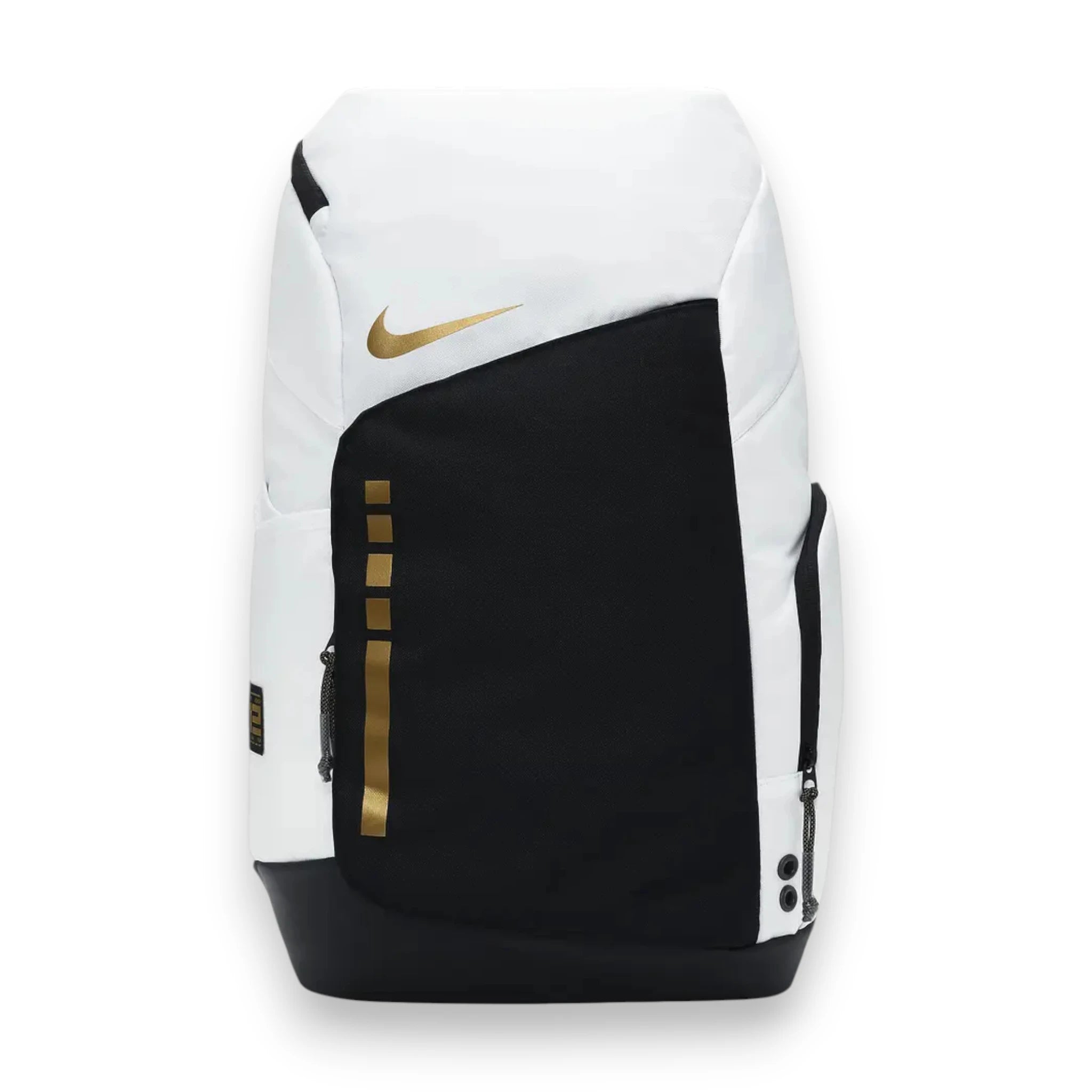 NIKE HOOPS ELITE BACKPACK 'White/Black/Metallic Gold'