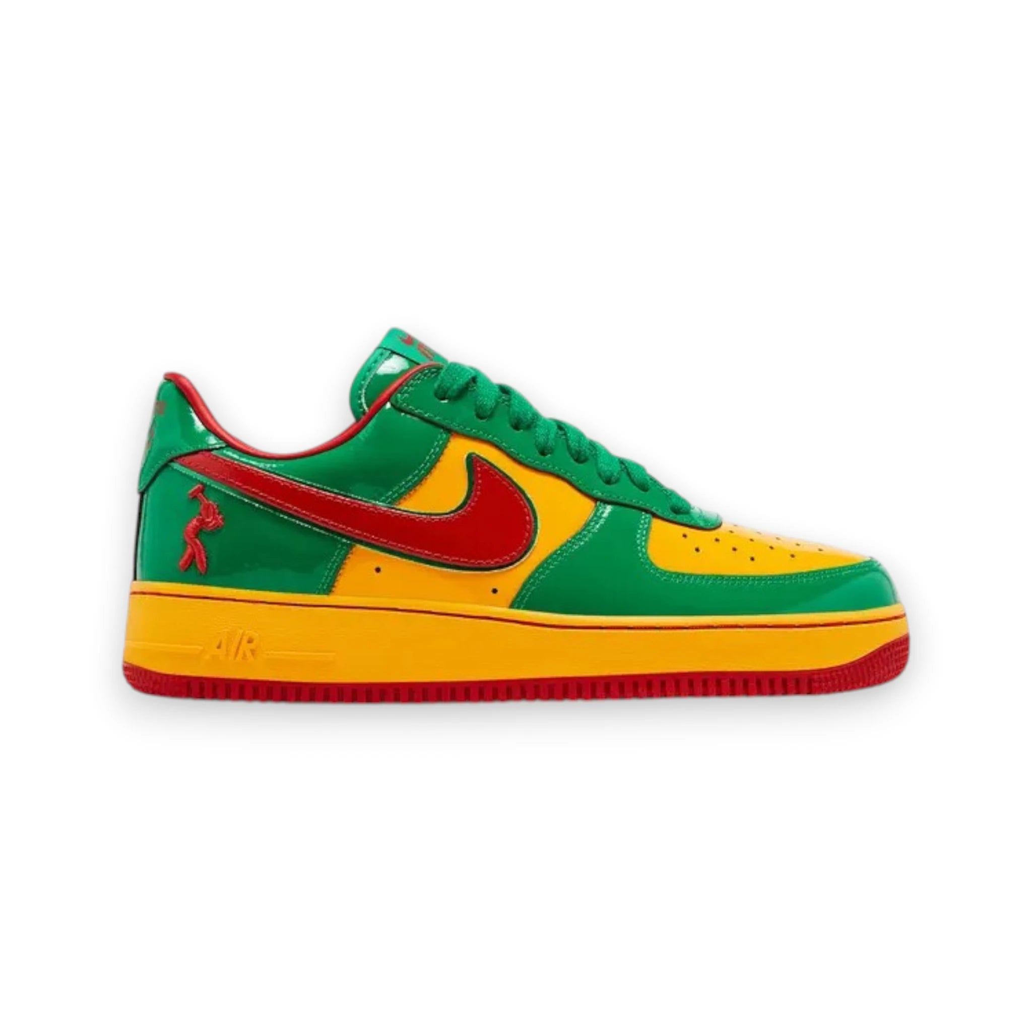 NIKE AIR FORCE 1 LOW LIL YACHTY CONCRETE BOYS 'Lucky Green'