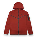 NIKE TECH FULL ZIP SET 'Gym Red/Black'