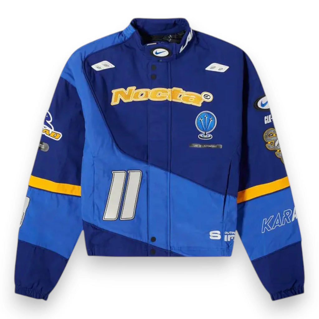 NOCTA L'ART RACING JACKET 'Deep Royal Blue/Racer Blue/Phantom'