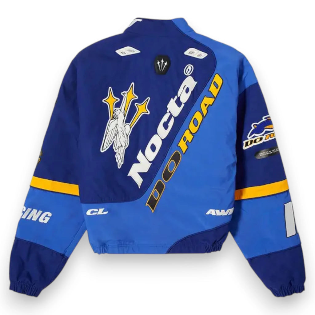 NOCTA L'ART RACING JACKET 'Deep Royal Blue/Racer Blue/Phantom'