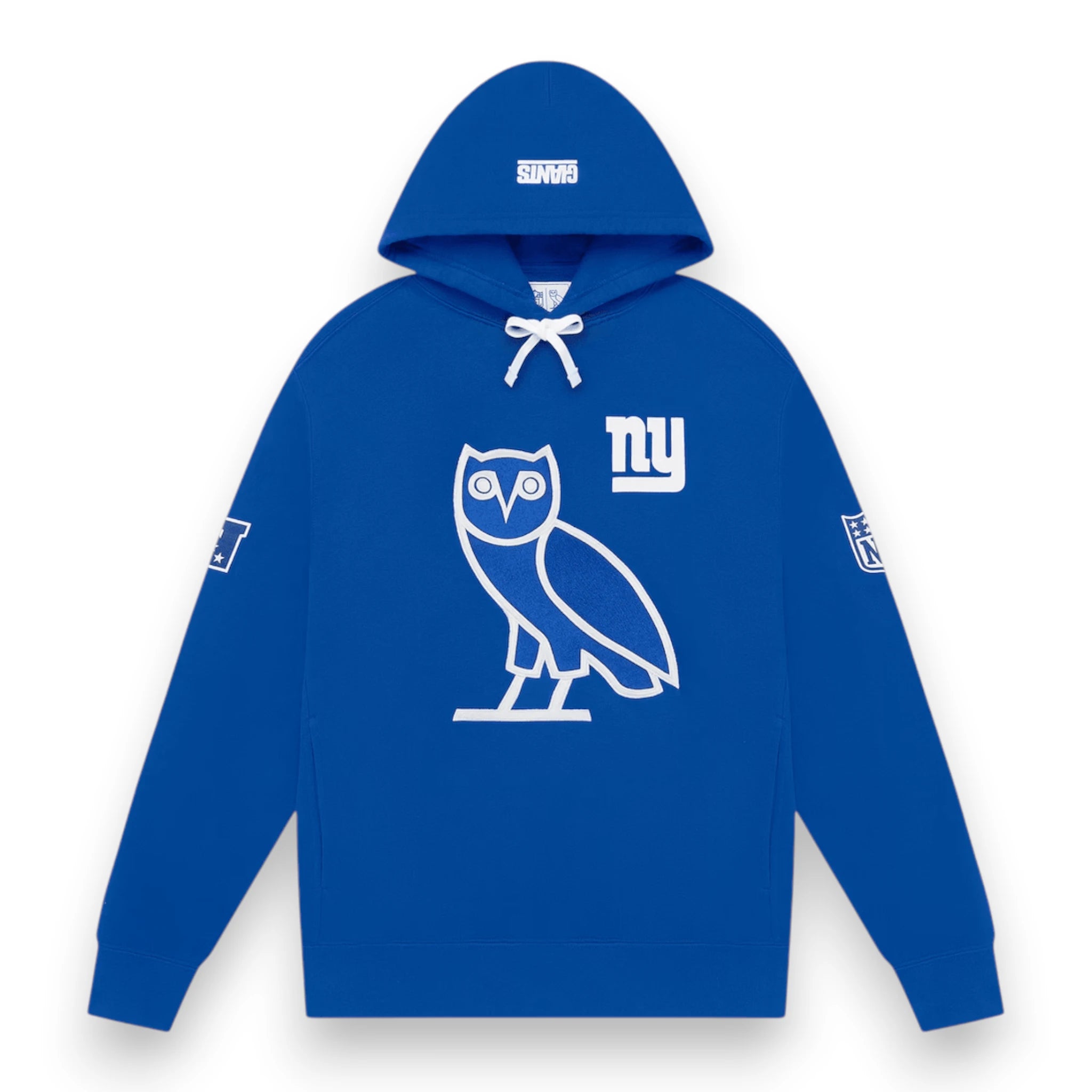OVO x NFL NEW YORK GIANTS OG OWL HOODIE 'Blue'
