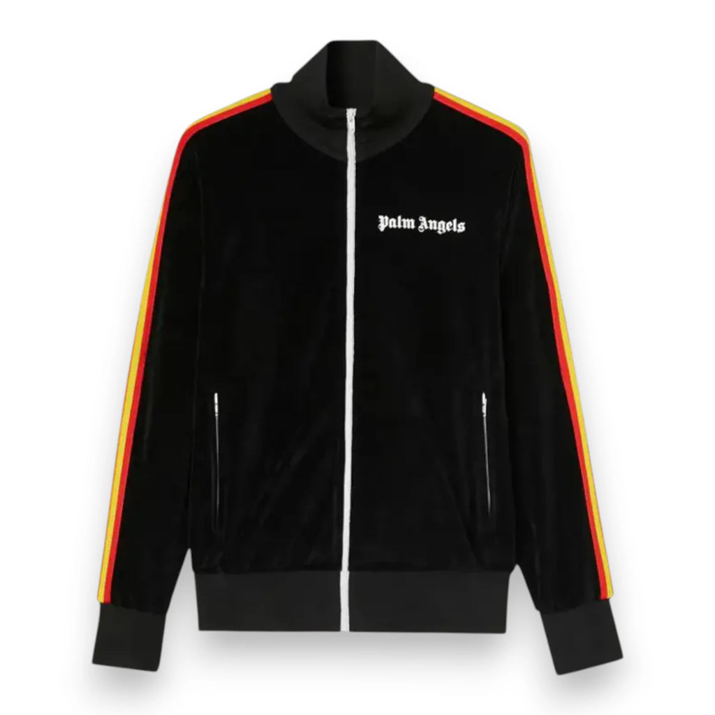 PALM ANGELS RAINBOW CHENILLE TRACKSUIT 'Black/White'