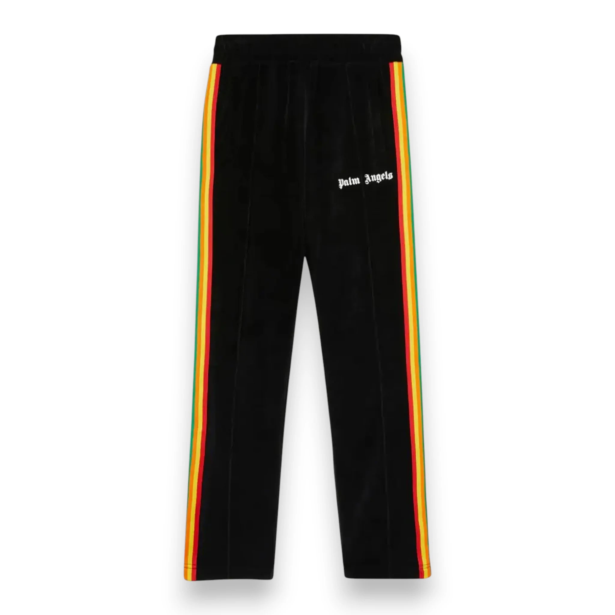 PALM ANGELS RAINBOW CHENILLE TRACKSUIT 'Black/White'
