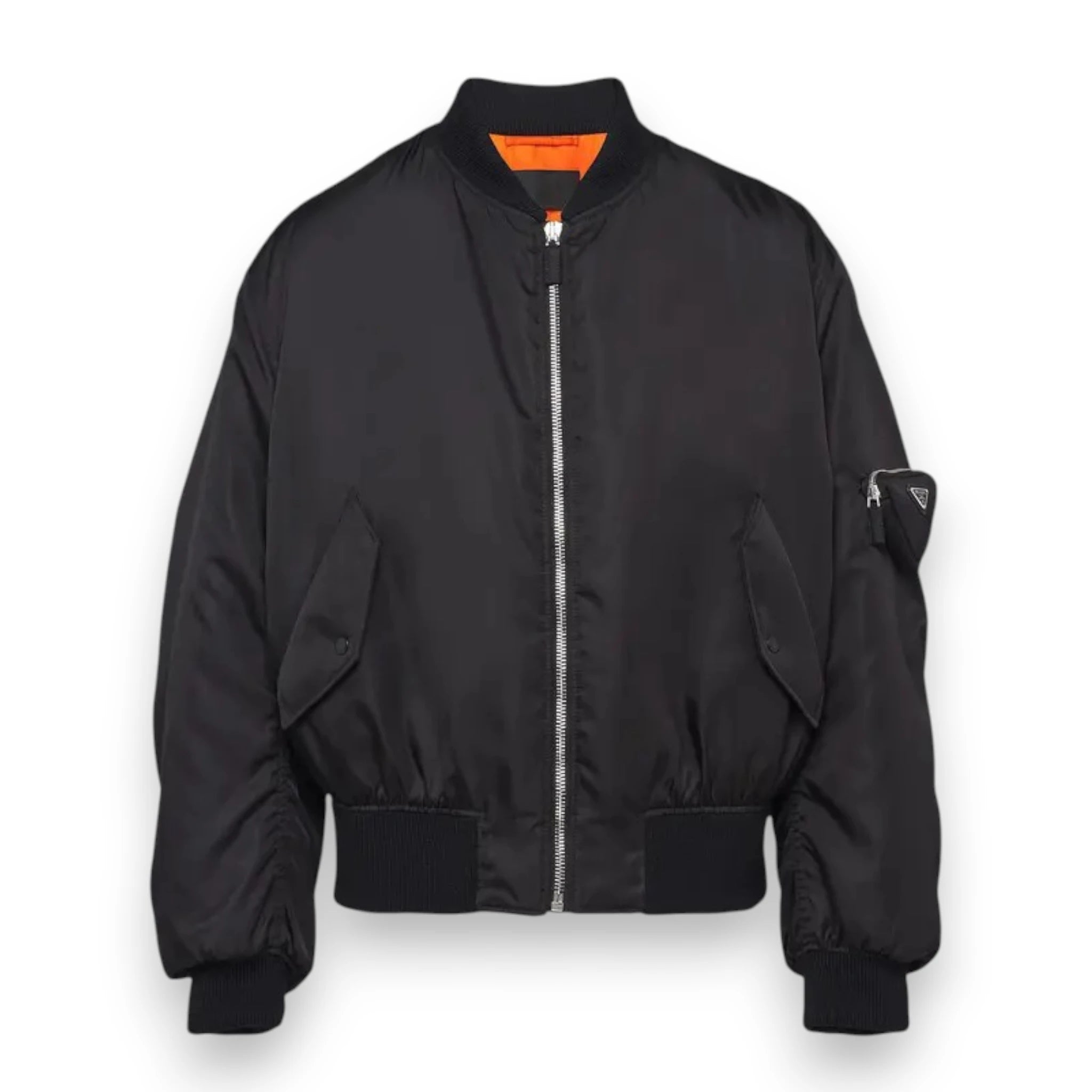 PRADA RE-NYLON BOMBER JACKET 'Black'
