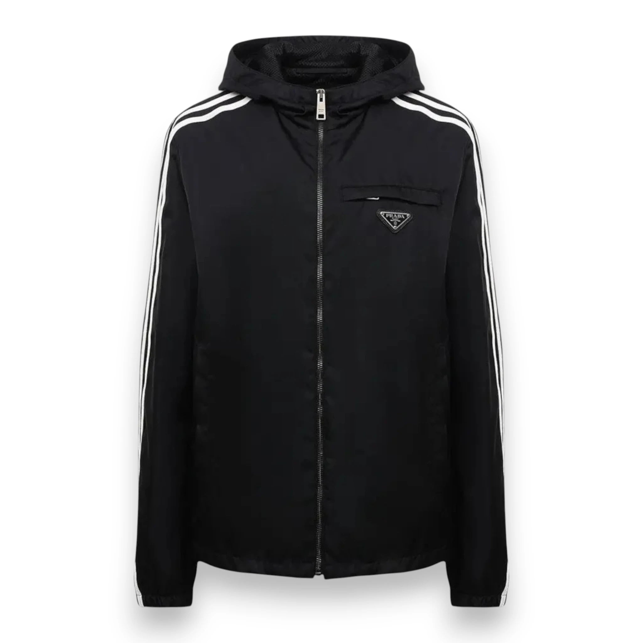 PRADA x ADIDAS RE-NYLON HOODED TRACK JACKET 'Black'