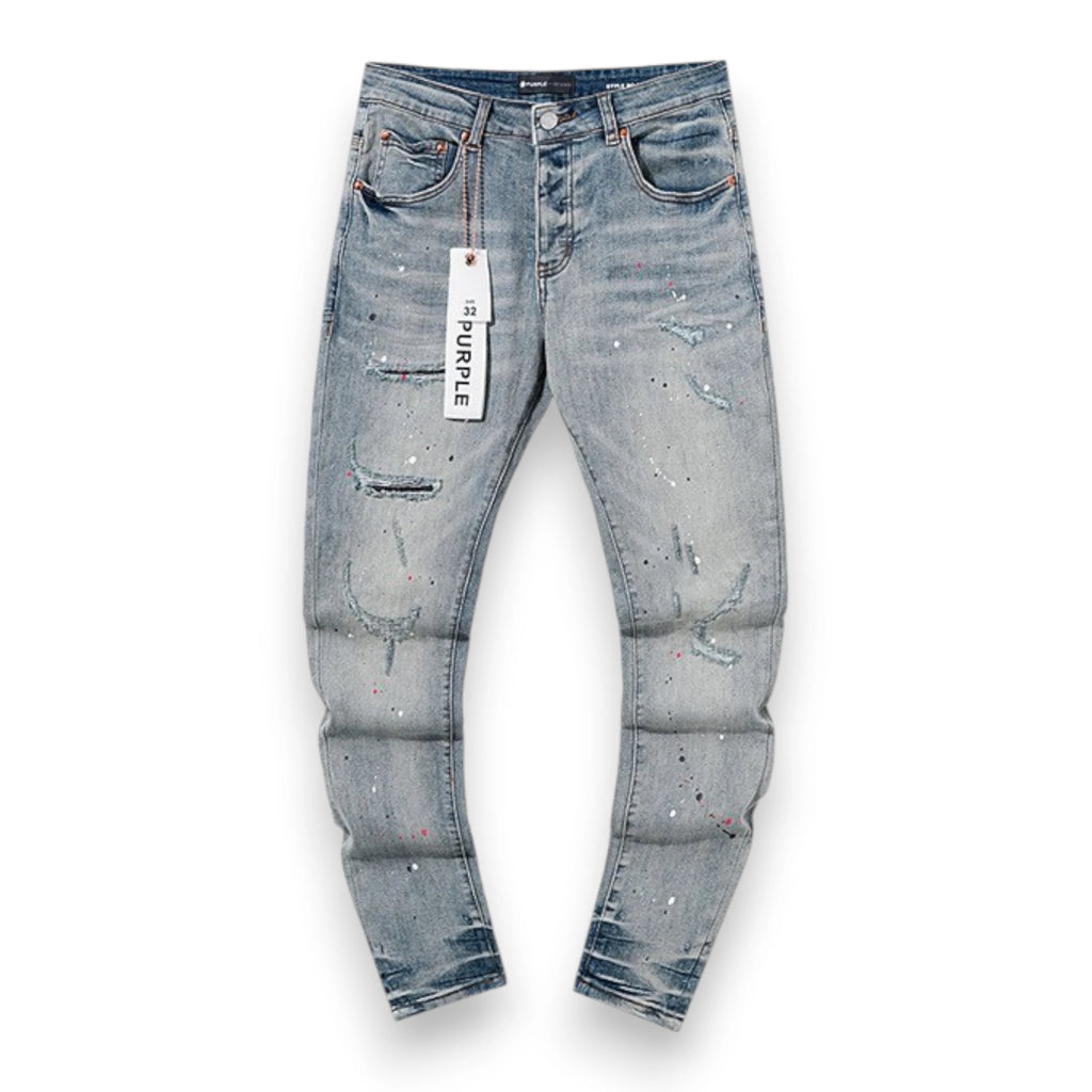 PURPLE DENIM PANTS
