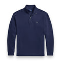 RALPH LAUREN ESTATE-RIB QUARTER-ZIP PULLOVER 'Cruise Navy'