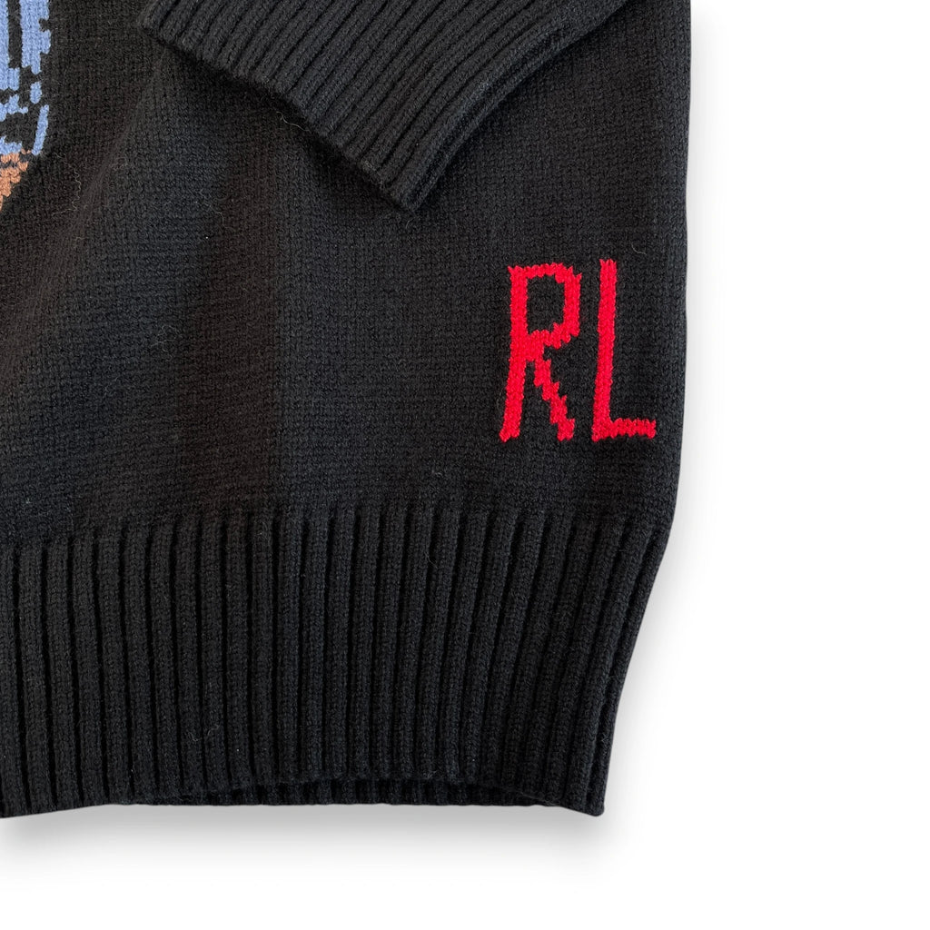 POLO RALPH LAUREN FLAG BEAR KNIT JUMPER