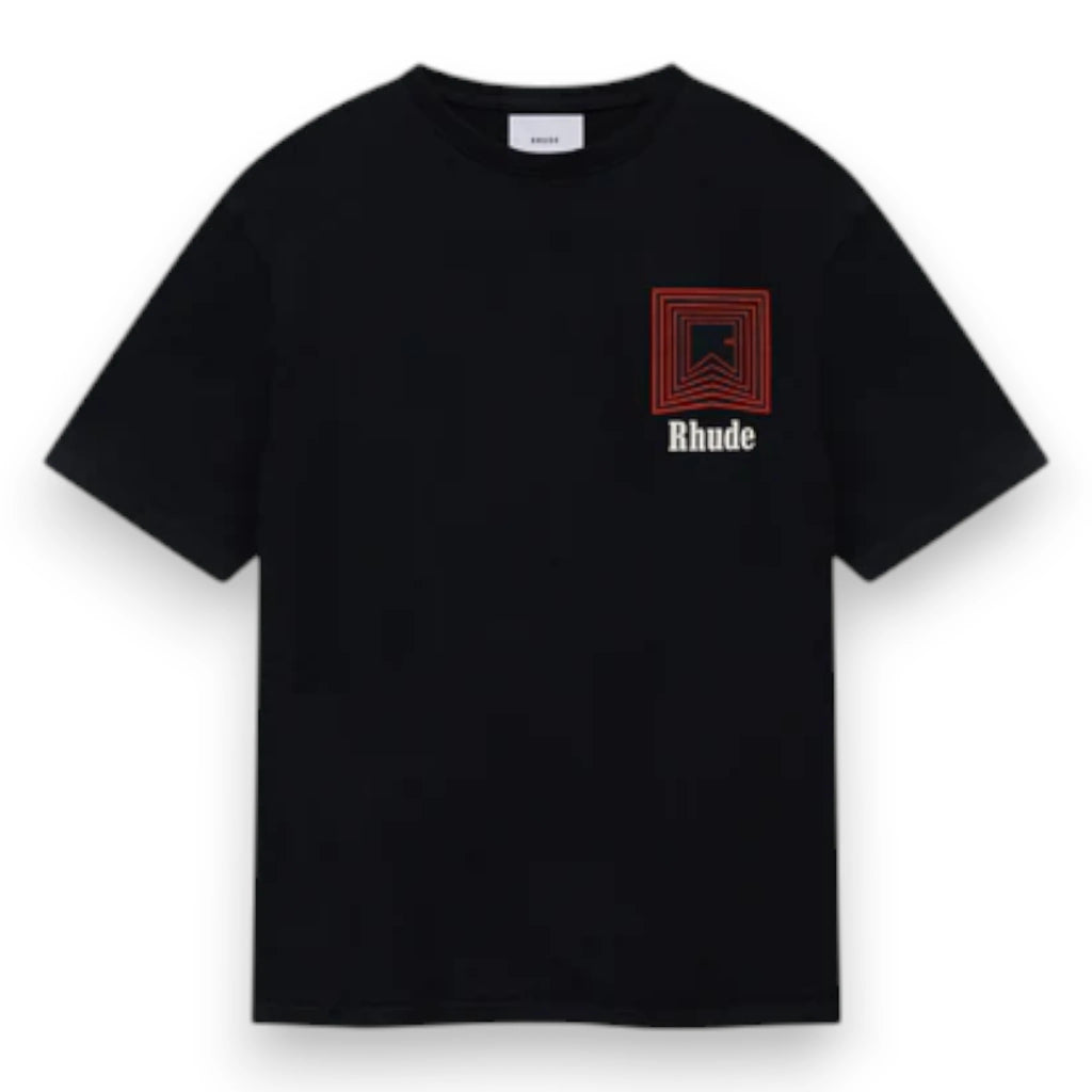 RHUDE CHEVRON LOGO REPEAT TEE