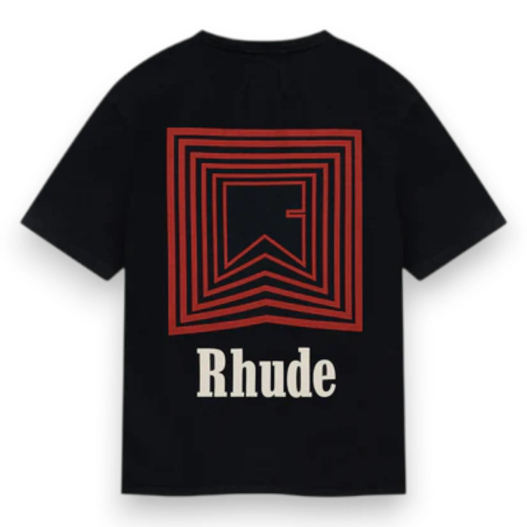 RHUDE CHEVRON LOGO REPEAT TEE