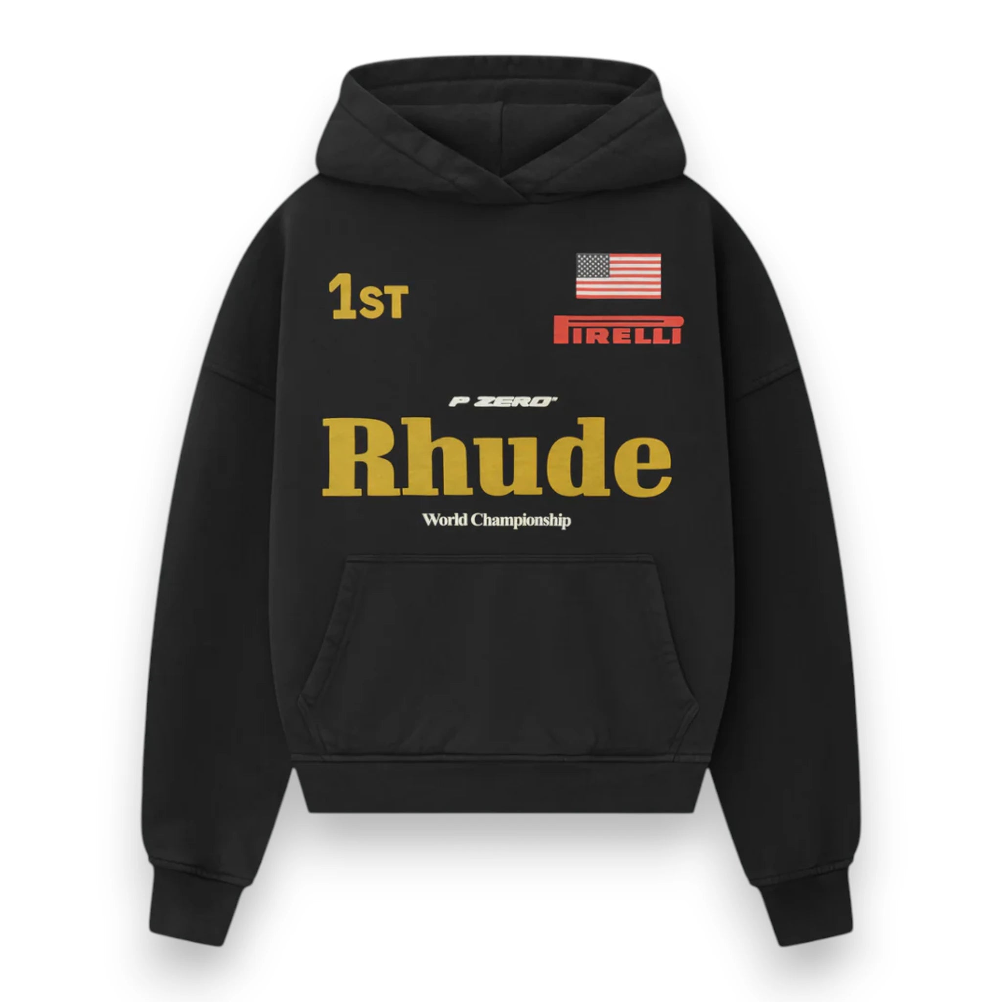 RHUDE x PIRELLI WORLD CHAMP HOODIE