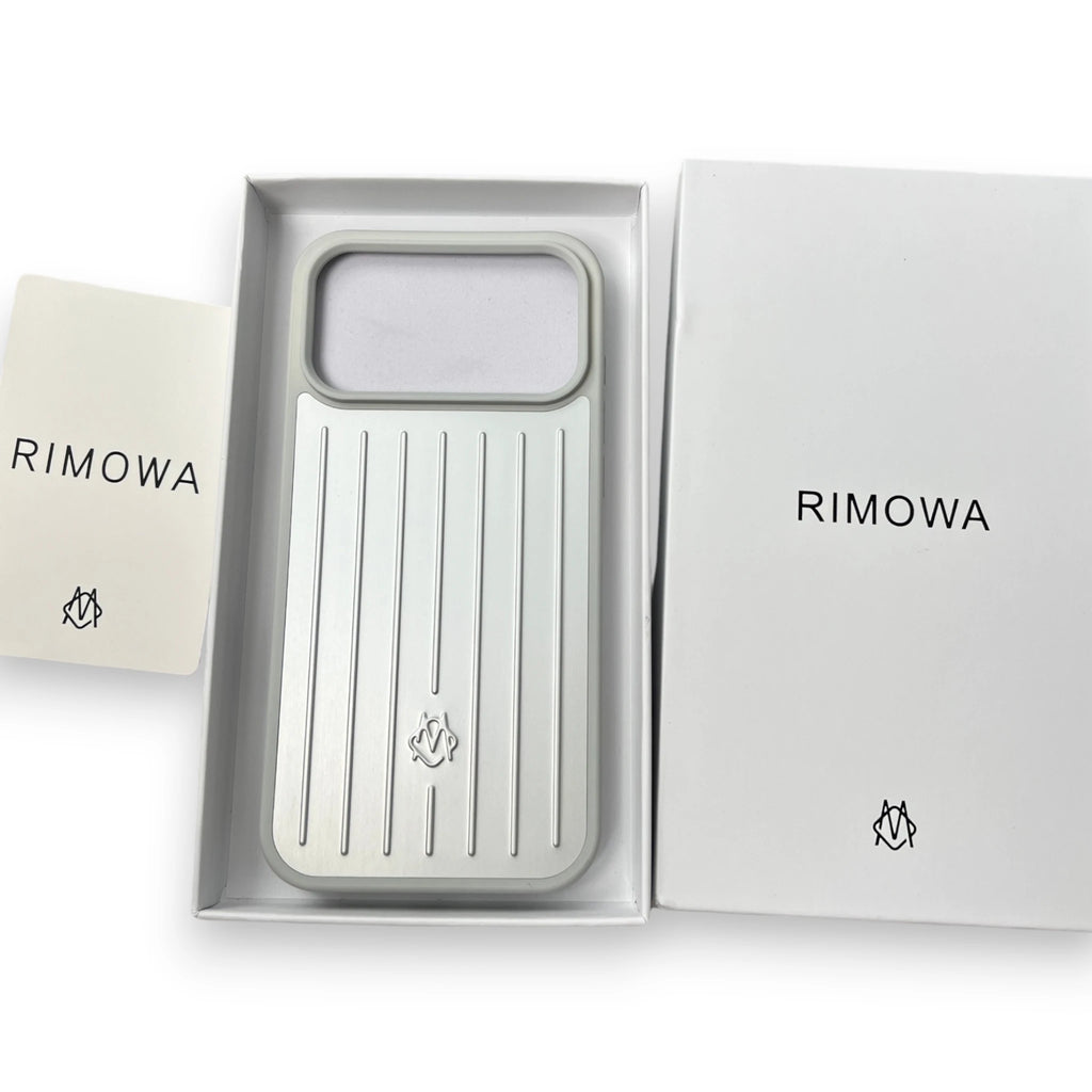 RIMOWA IPHONE CASE 'Silver'