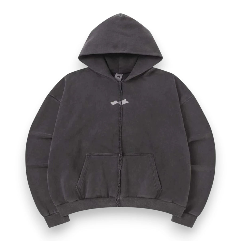 SKYLRK NO ZIP HOODIE 'Ash'