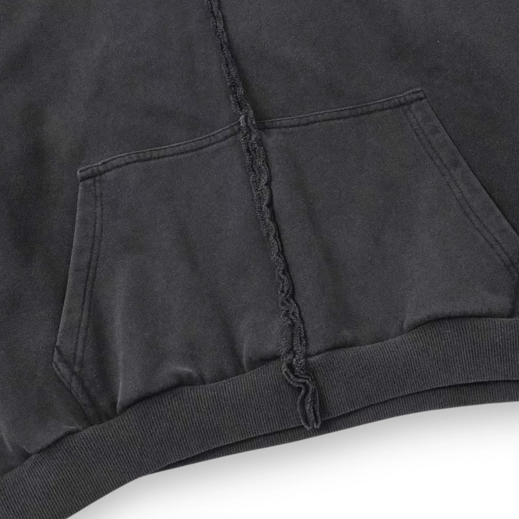 SKYLRK NO ZIP HOODIE 'Ash'