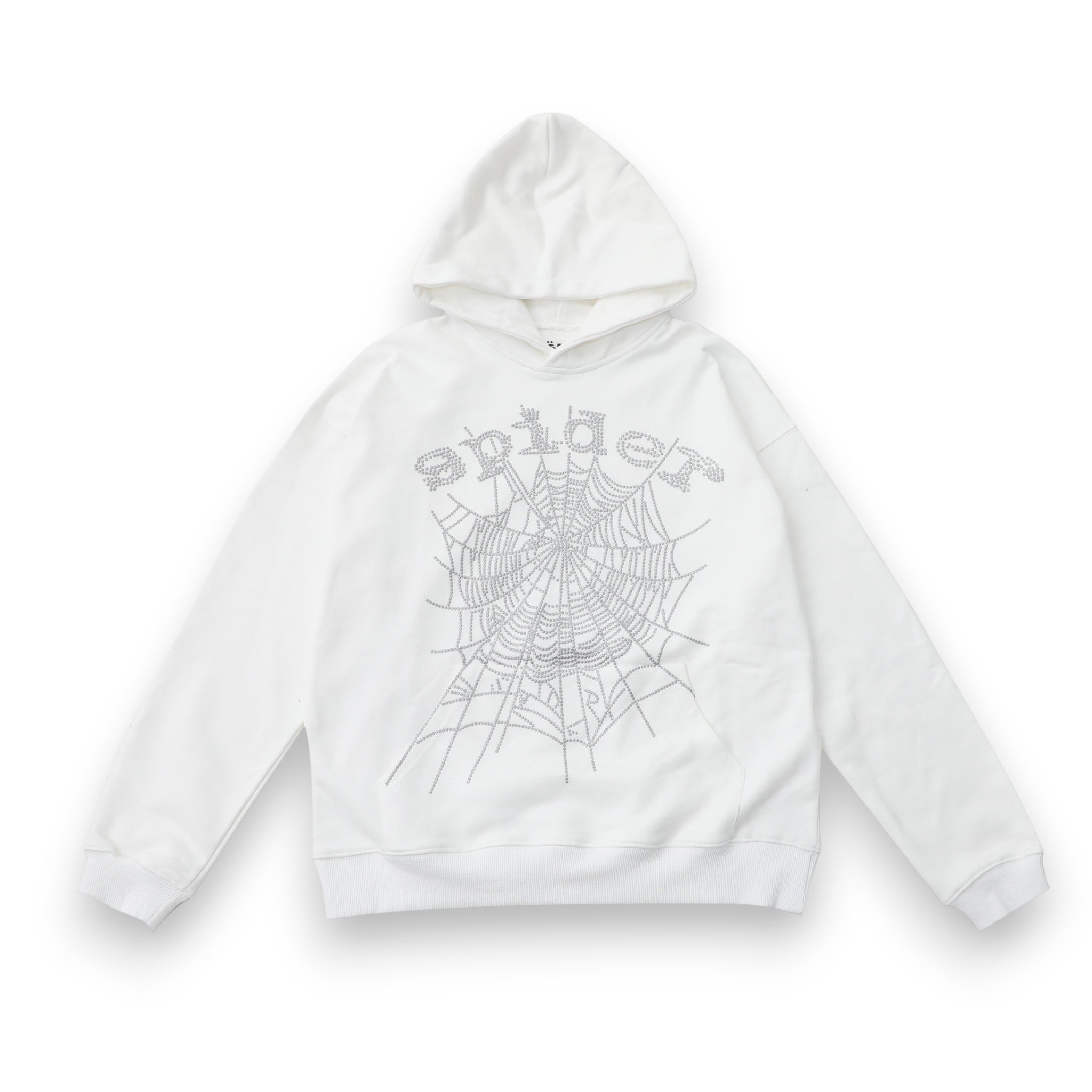 SP5DER RHINESTONE OG WEB HOODIE