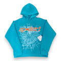 SP5DER PUNK V2 HOODIE 'Cyan'