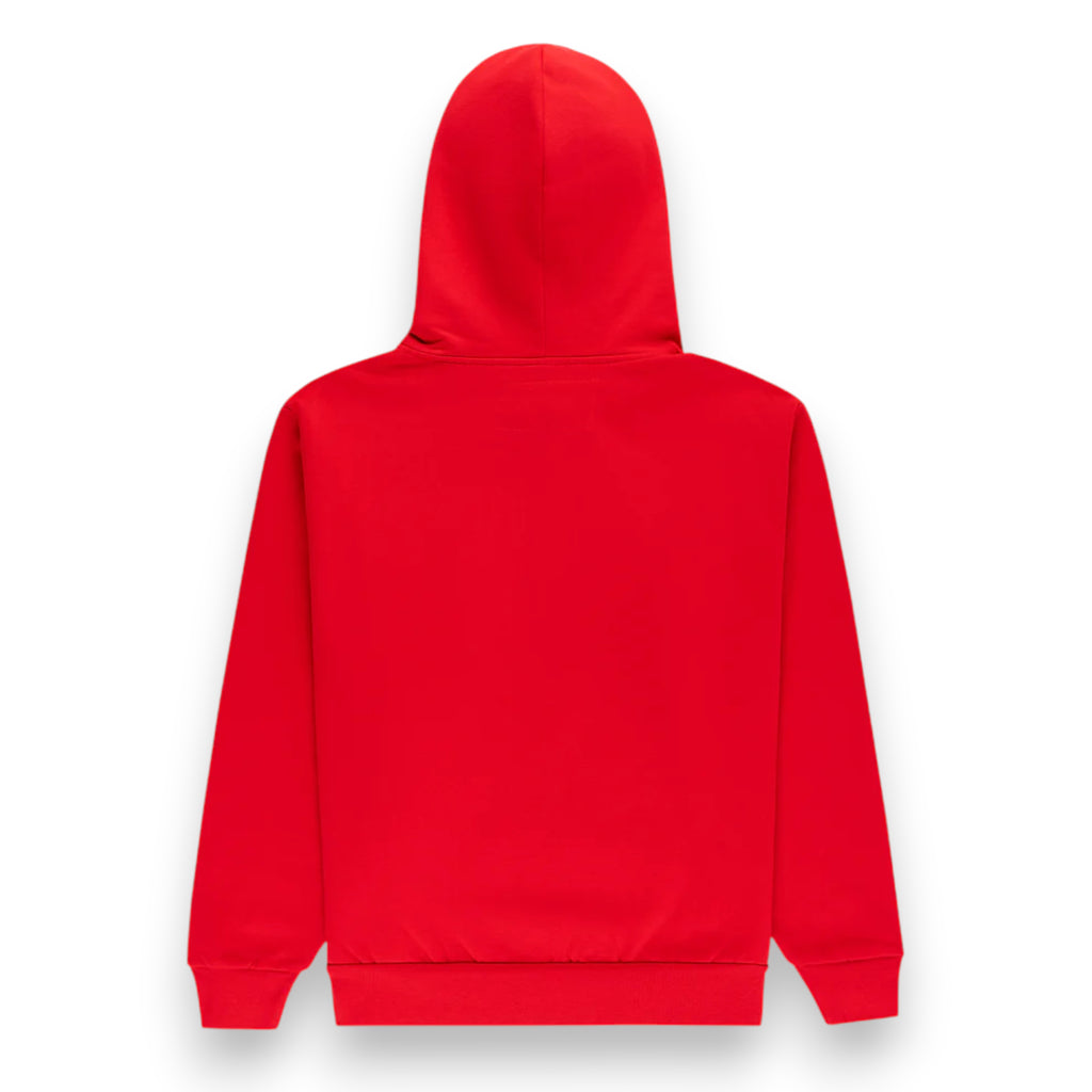 SP5DER OG WEB STUDDED ZIP HOODIE 'Red'
