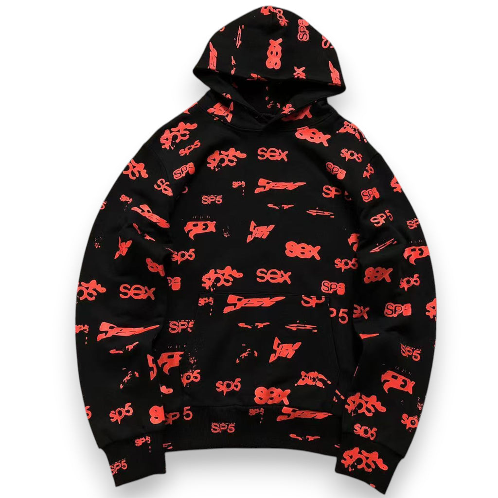 SP5DER SEX AOP 'Black'