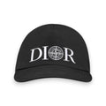 DIOR x STONE ISLAND BASEBALL CAP 'Black'