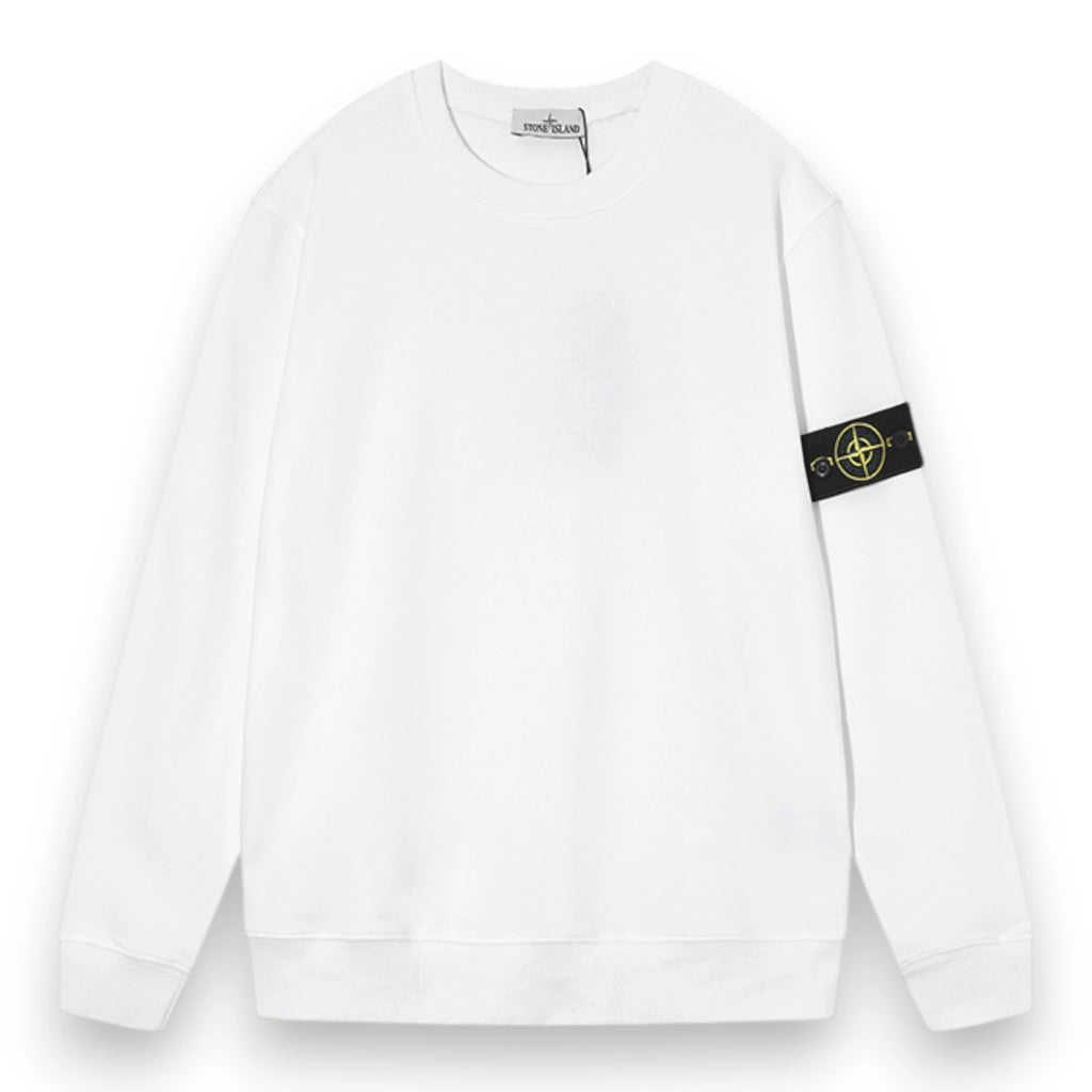STONE ISLAND REGULAR FIT CREWNECK SWEATSHIRT