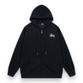 STUSSY BASIC ZIP HOODIE