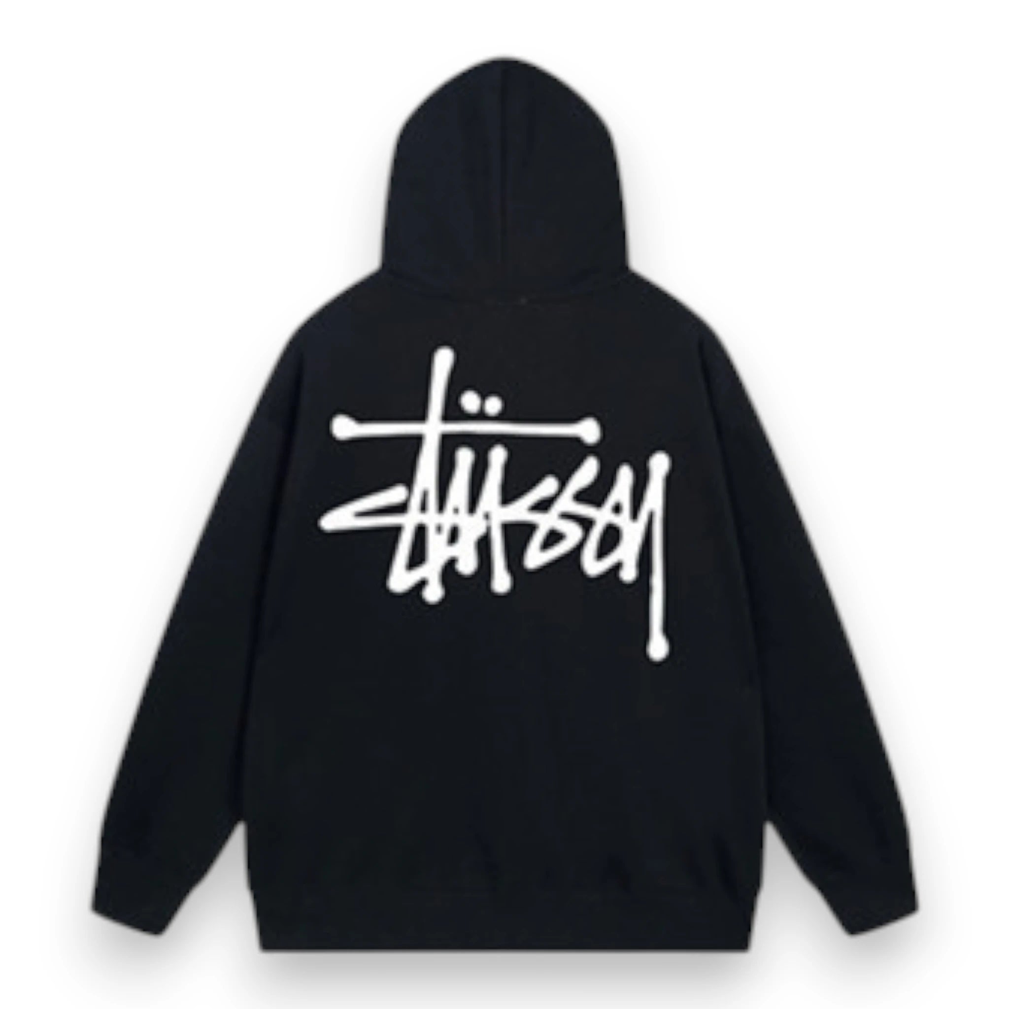 BASIC STUSSY ZIP HOODIE