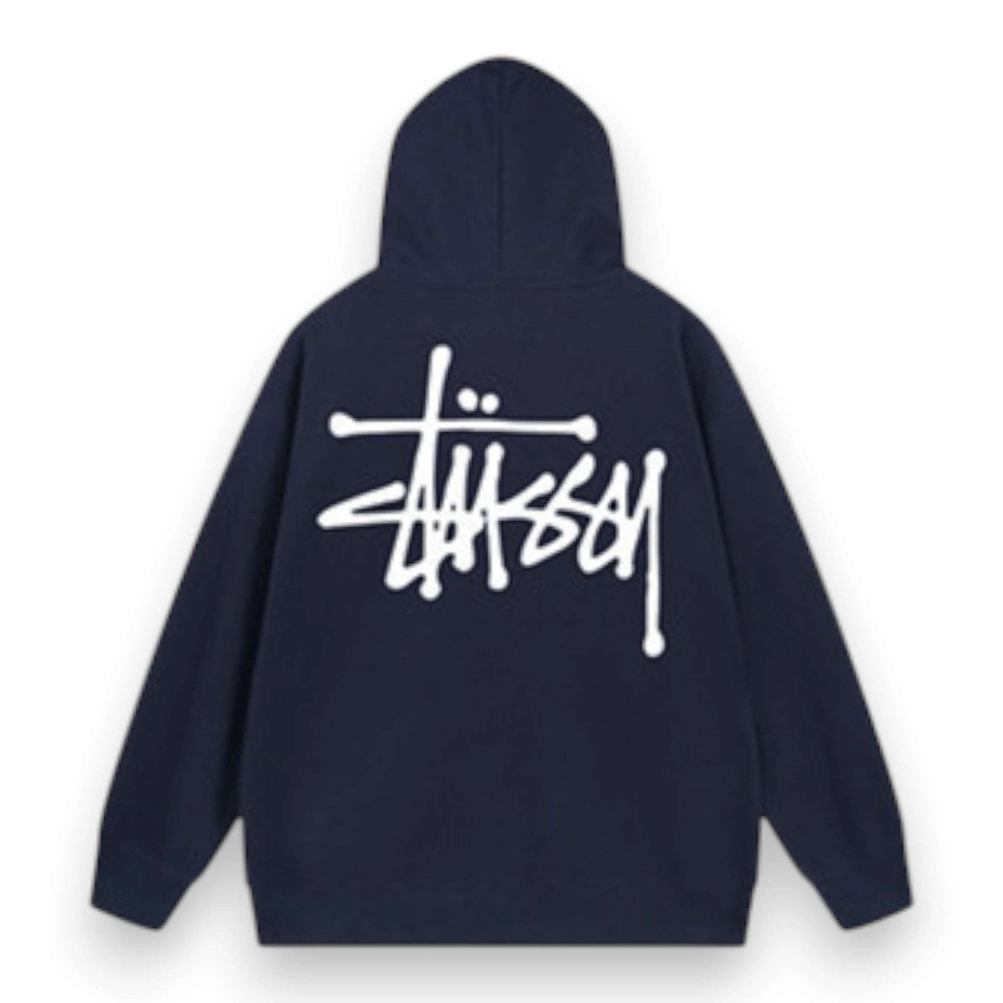 BASIC STUSSY ZIP HOODIE