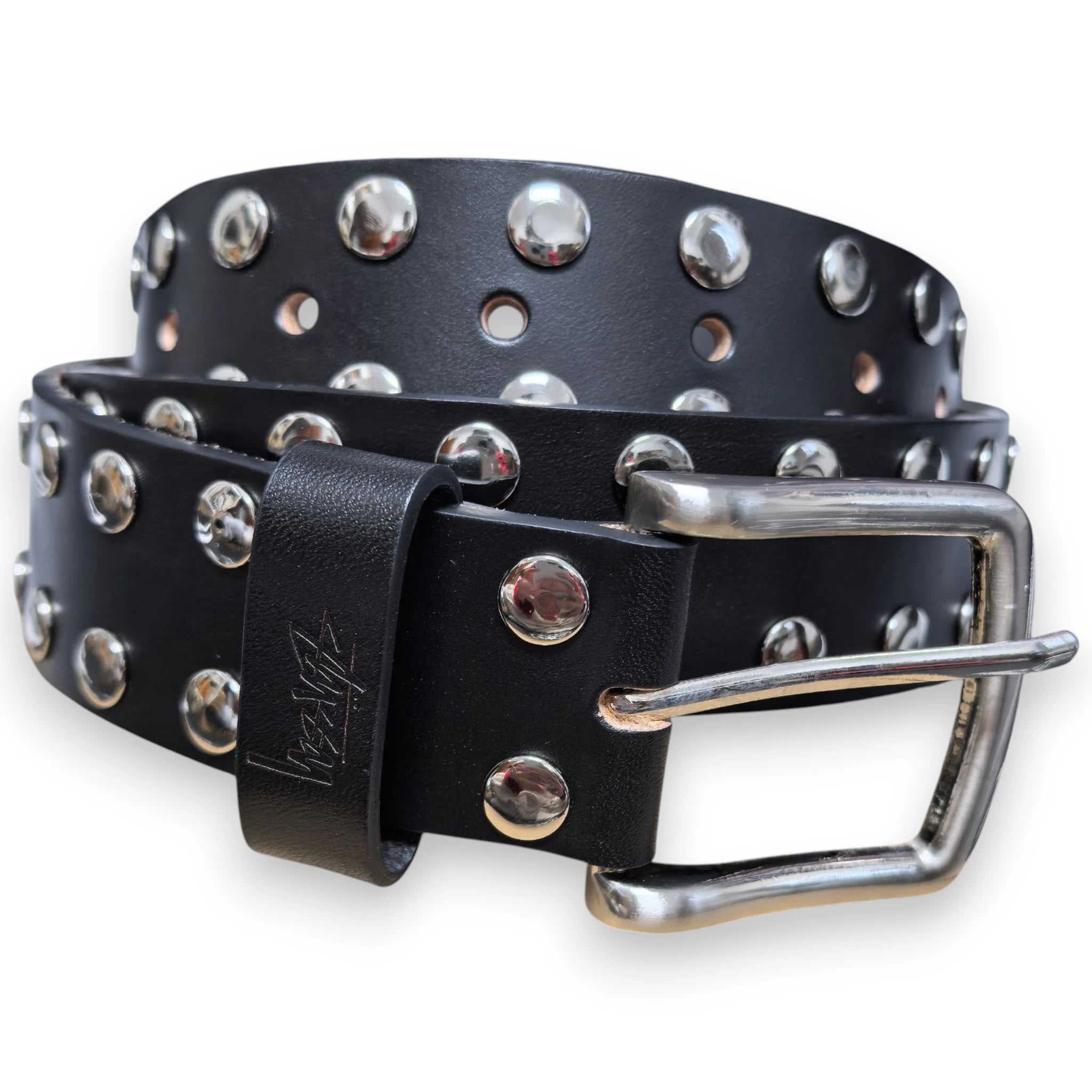STUSSY 8 BALL STUDDED BELT