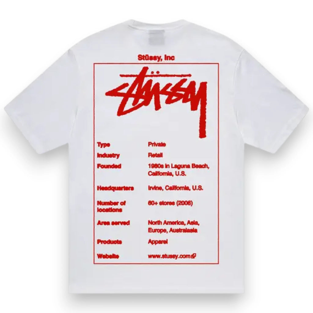 STUSSY WIKI TEE
