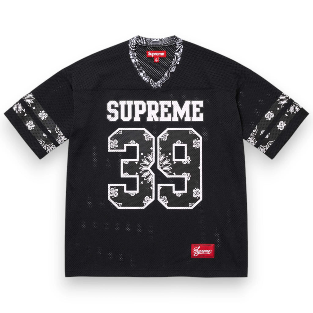 SUPREME BANDANA FOOTBALL JERSEY