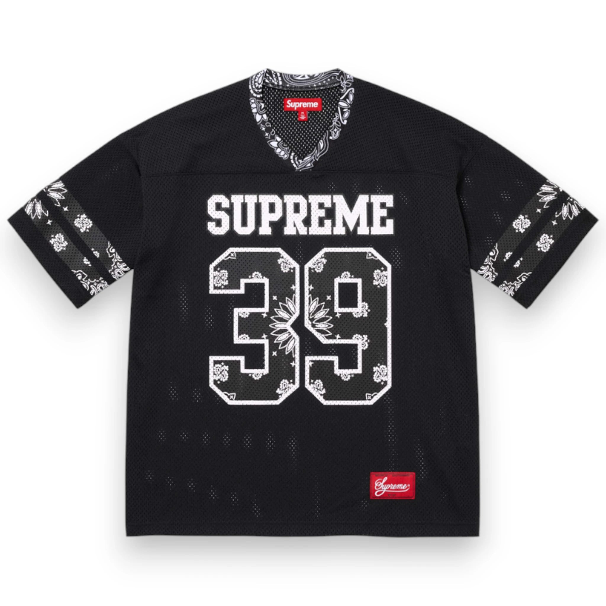 SUPREME BANDANA FOOTBALL JERSEY