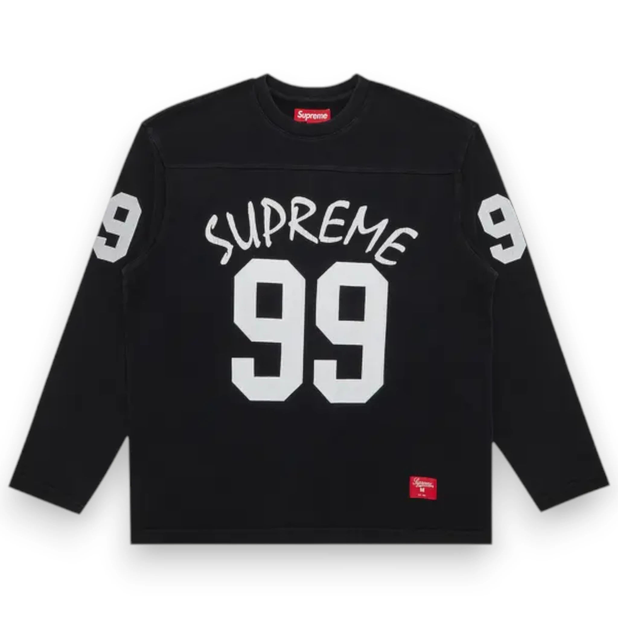 SUPREME 99 LONG-SLEEVE FOOTBALL TOP 'Black'