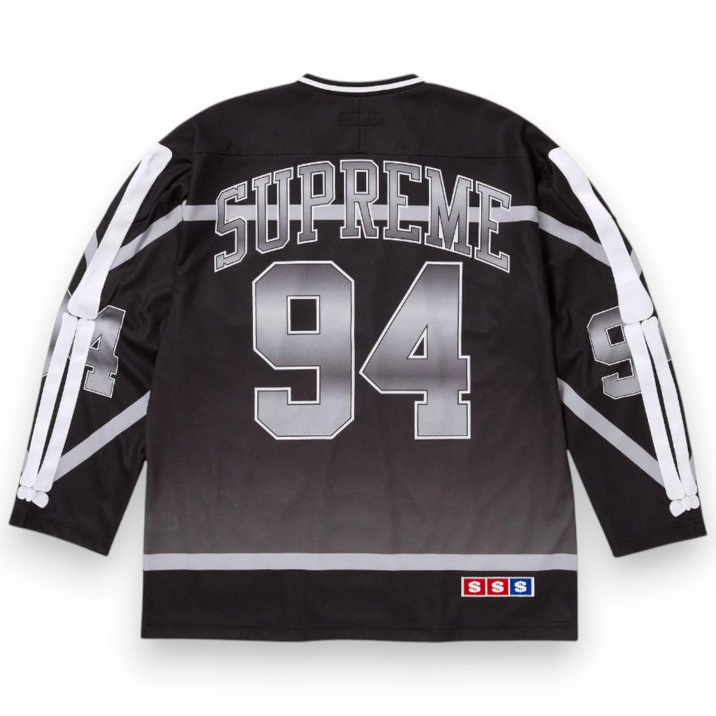 SUPREME BONES HOCKEY JERSEY 'Black'
