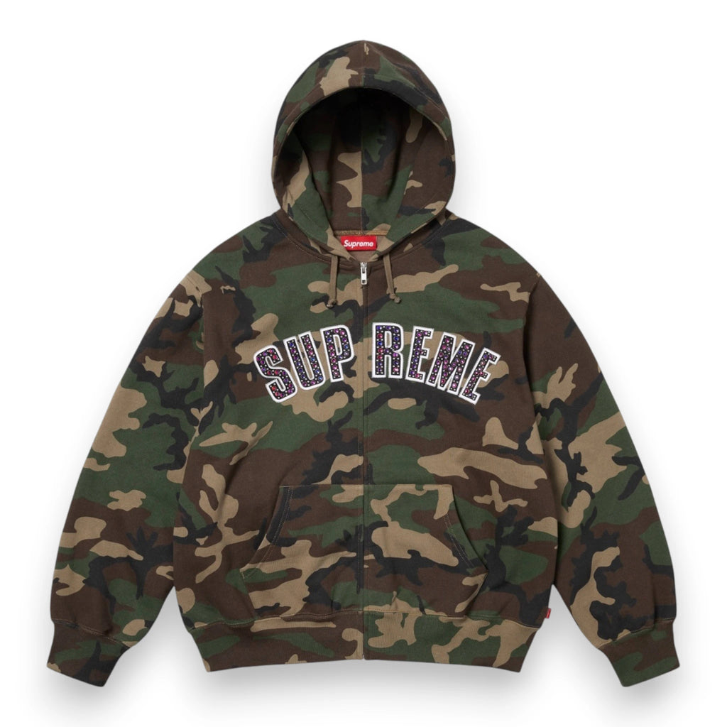 SUPREME x B.B. SIMON ZIP UP HOODED SWEATSHIRT