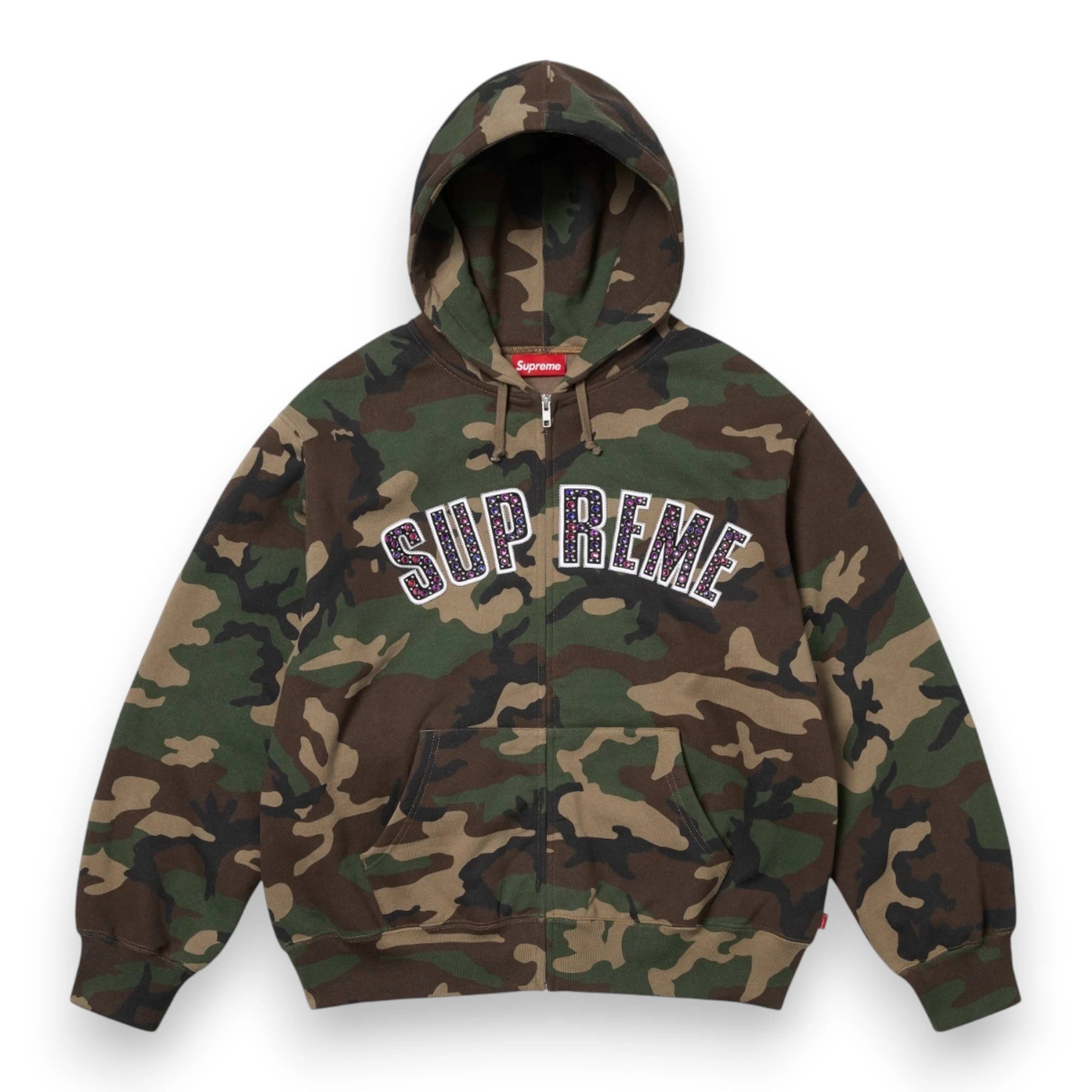 SUPREME x B.B. SIMON ZIP UP HOODED SWEATSHIRT
