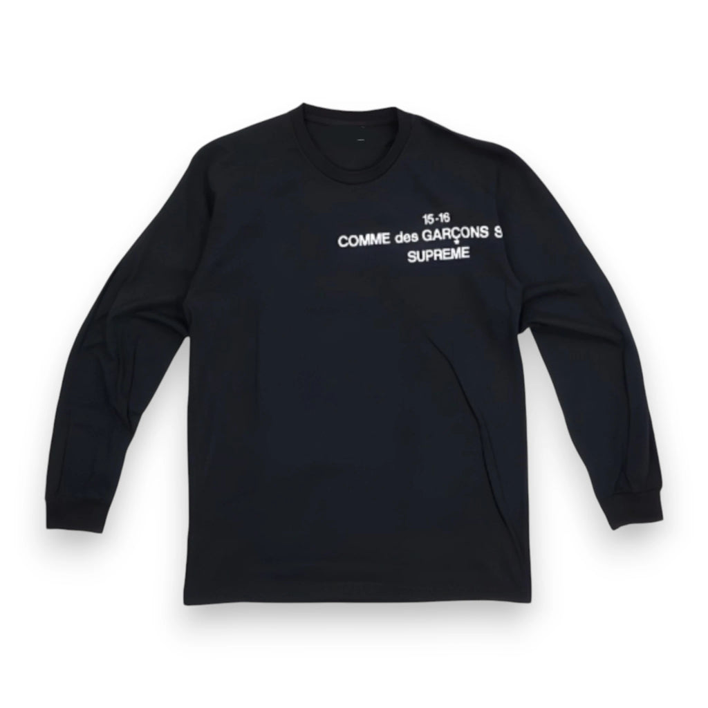SUPREME x COMME DES GARCONS LONG SLEEVE TEE