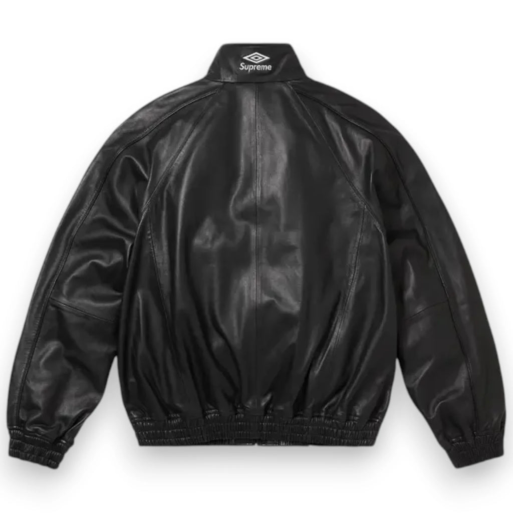 SUPREME x UMBRO LEATHER TRACK JACKET