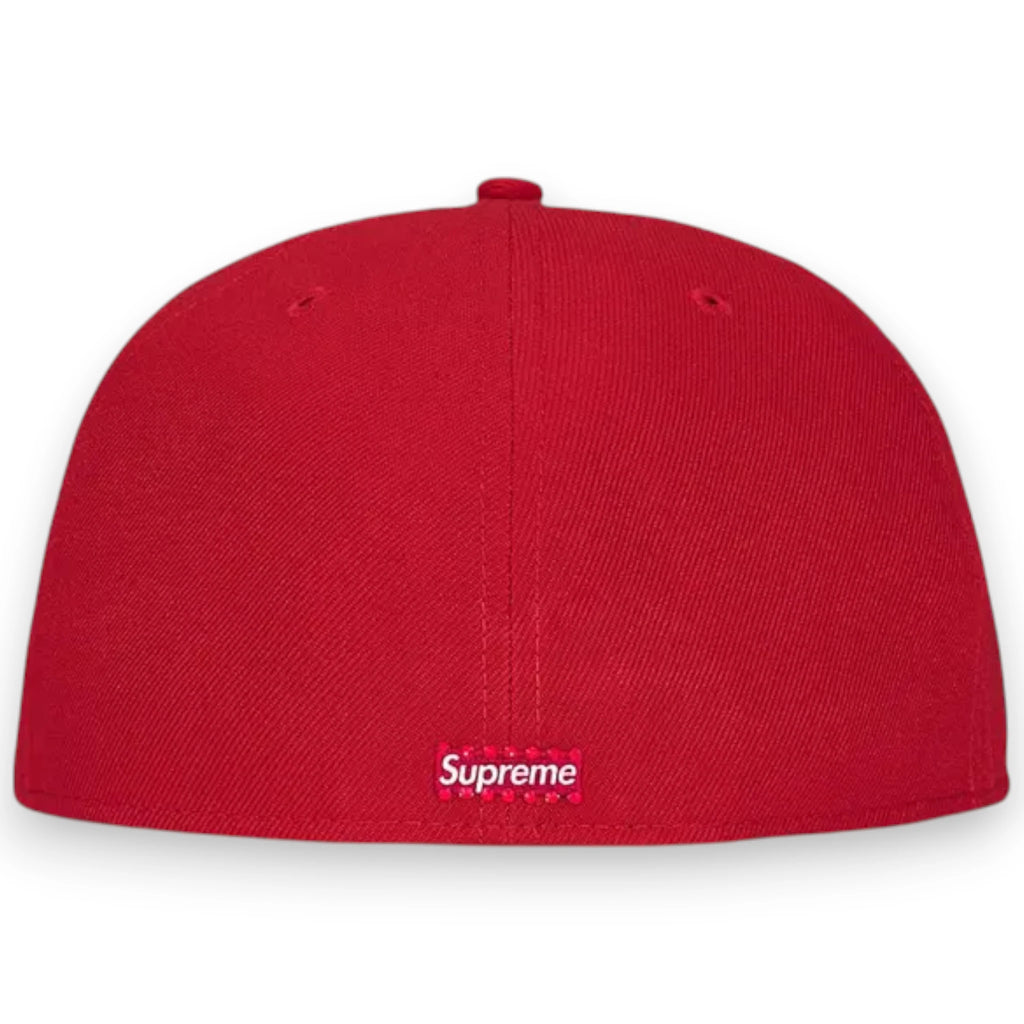 SUPREME SWAROVSKI S LOGO NEW ERA 'Red'