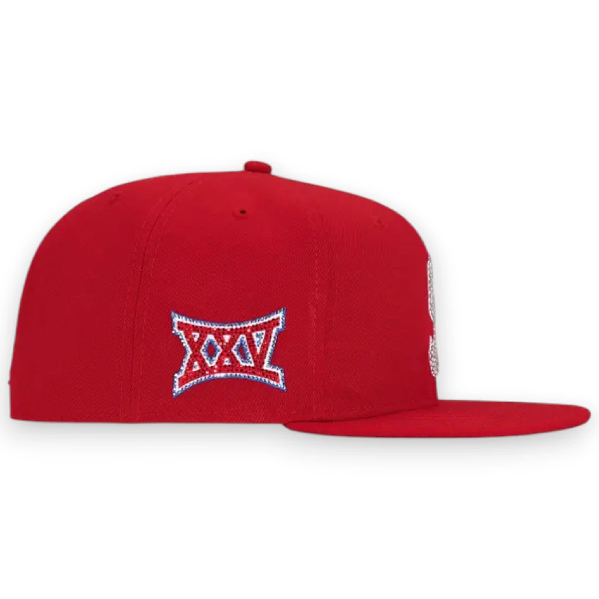 SUPREME SWAROVSKI S LOGO NEW ERA 'Red'