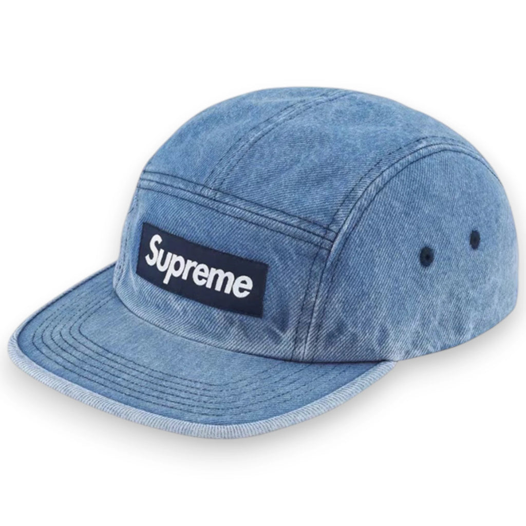 SUPREME WASHED CHINO TWILL CAMP CAP