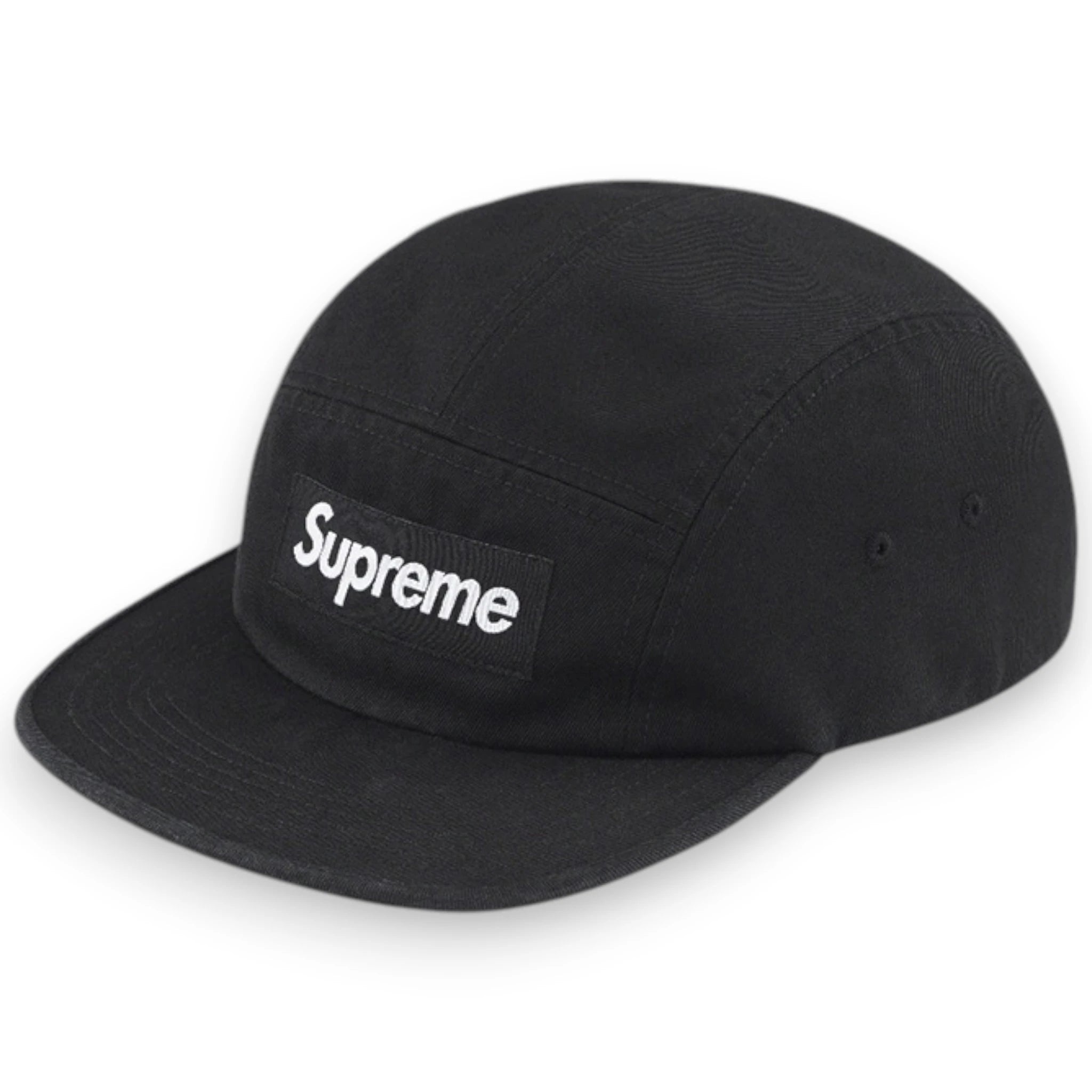 SUPREME WASHED CHINO TWILL CAMP CAP