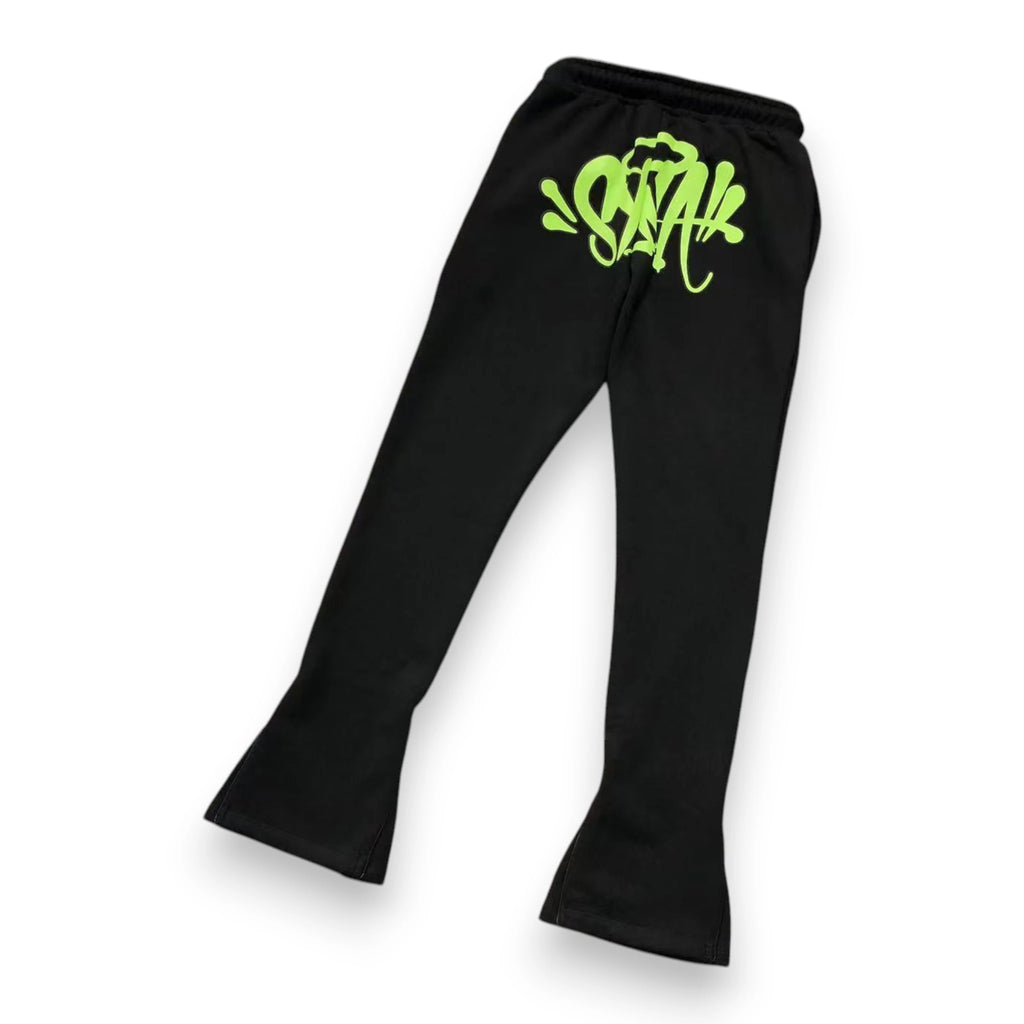 SYNA WORLD SYNA LOGO TRACKSUIT SET 'Black/Green' (SALE)