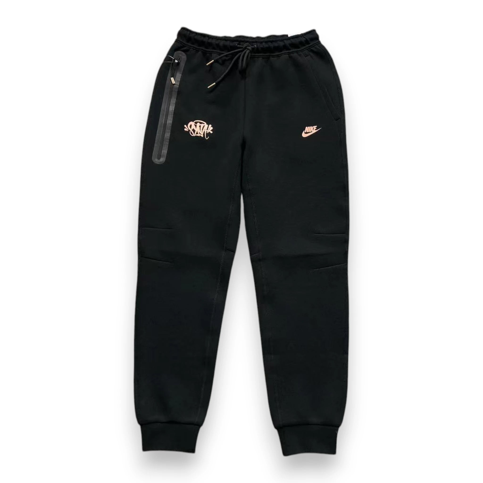 SYNAWORLD x NIKE TECH FLEECE TRACKSUIT 'Black / Bronze'