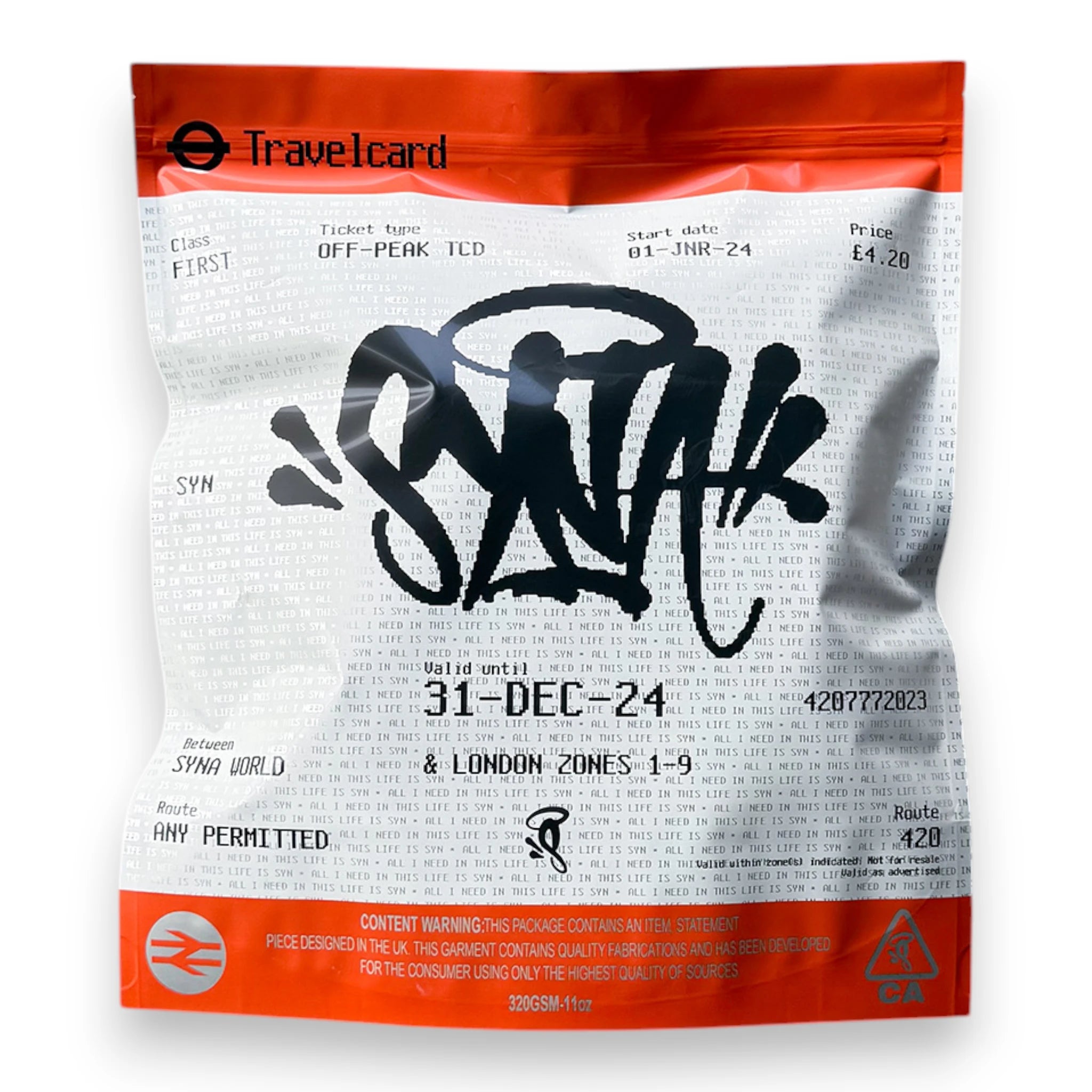 SYNA WORLD VORTEX WOVEN TRACKSUIT