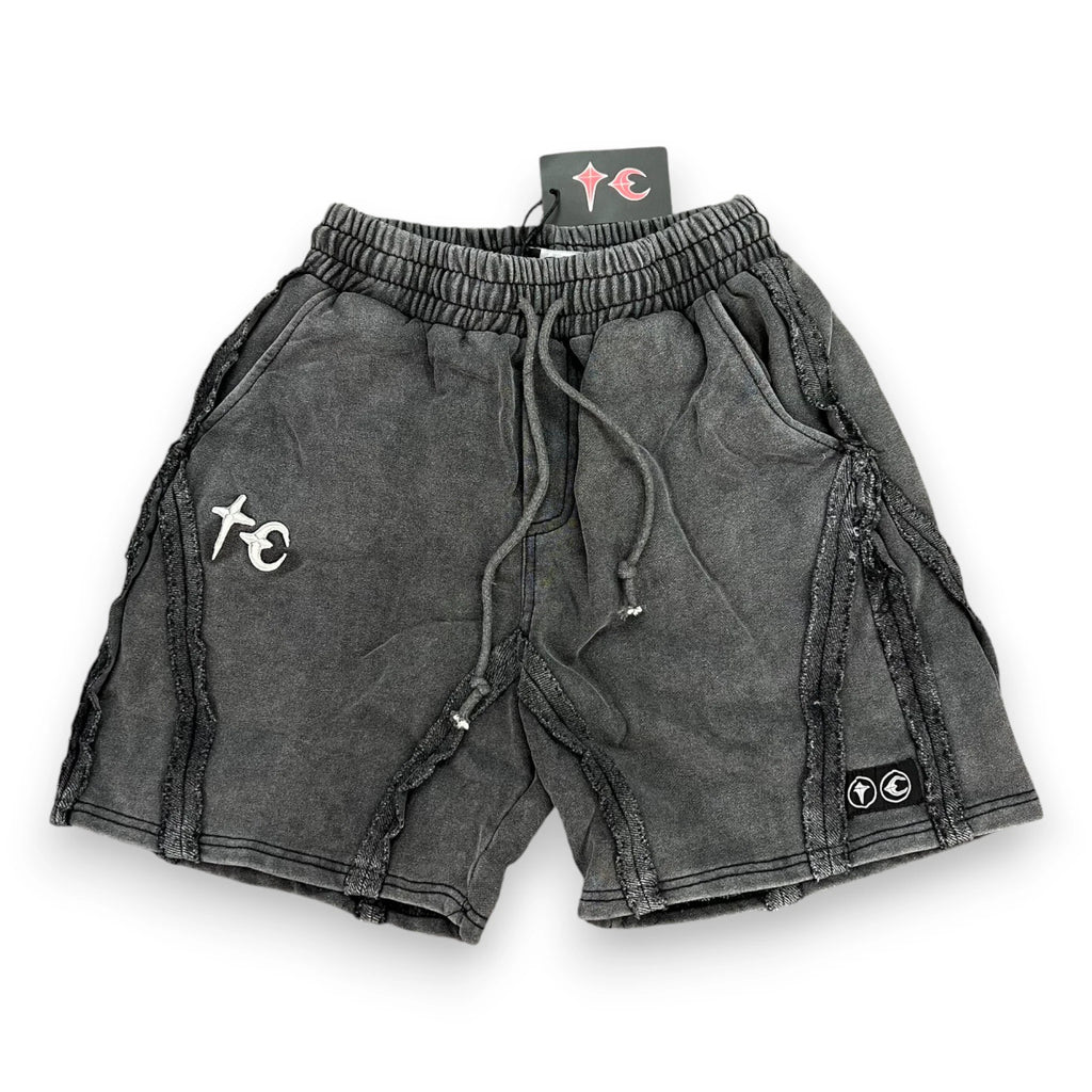 THUG CLUB DISTRESSED SWEATSHORTS