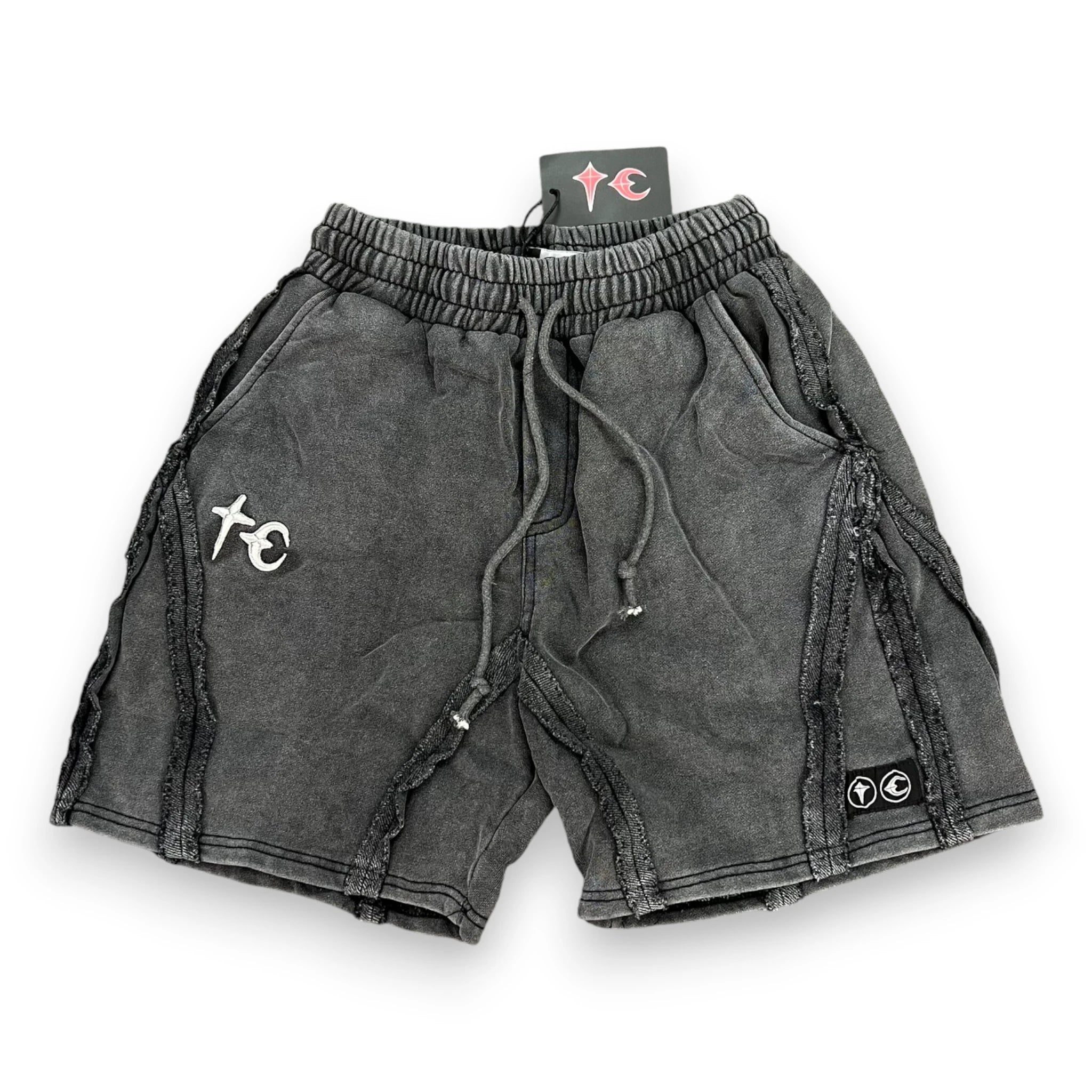 THUG CLUB DISTRESSED SWEATSHORTS