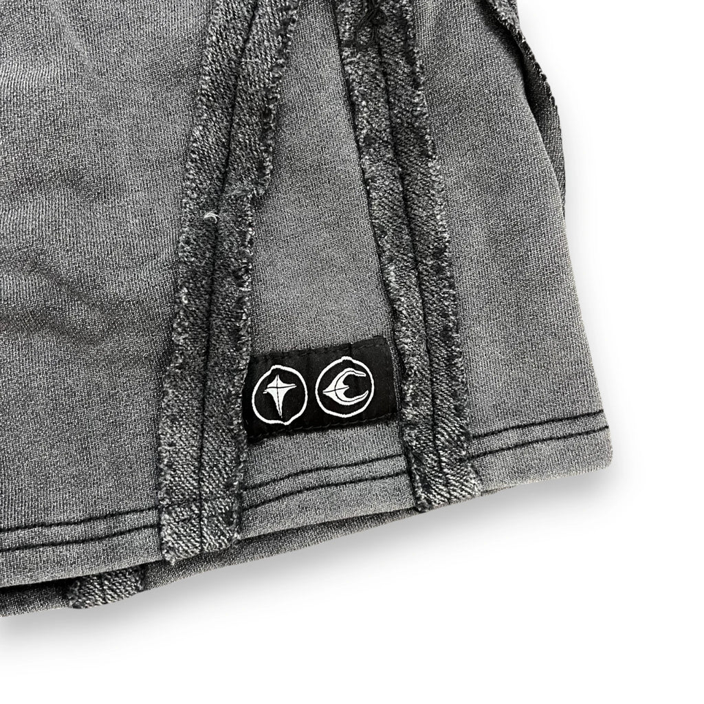 THUG CLUB DISTRESSED SWEATSHORTS