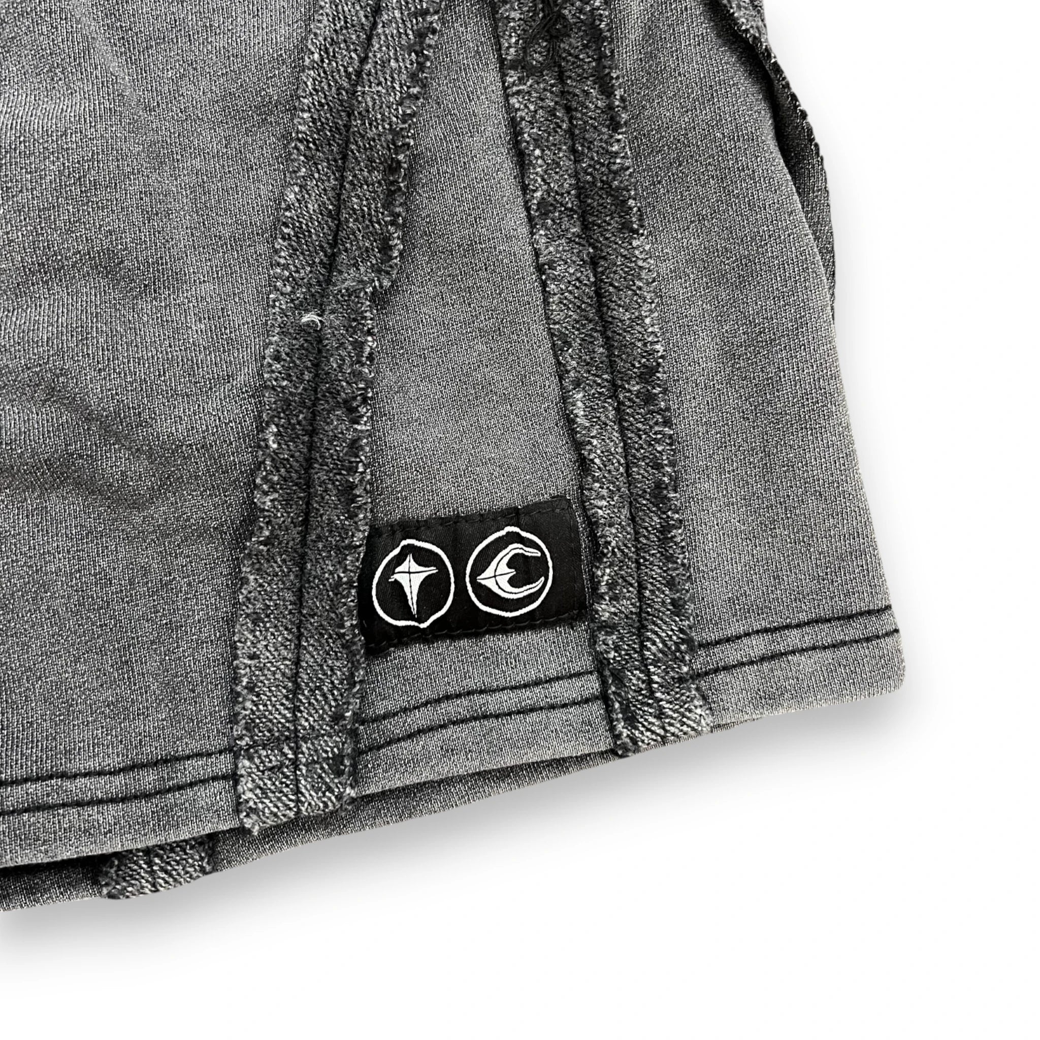 THUG CLUB DISTRESSED SWEATSHORTS
